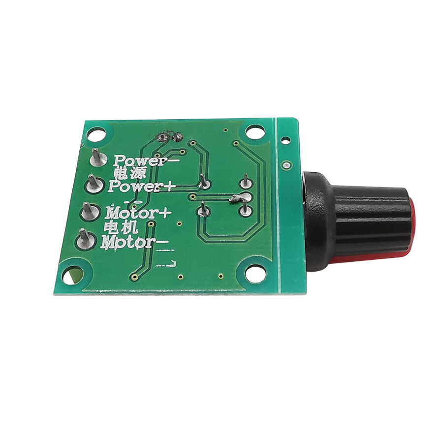 1Piece DC PWM Motor Speed Controller DC 1.8V 3V 5V 6V 12V 2A Adjustable Motor Speed Regulator Module Governor Switch 1803BK