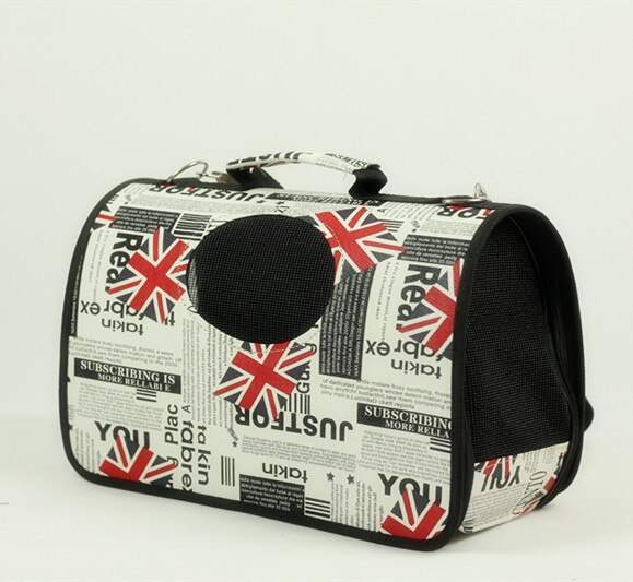 Dog Cat Carrier Backpack Travel Breathable Pet Bag Out Folding Shoulder Messenger Bag for Small Dogs Pet Suppliers: 1 / L(40x21x27cm)
