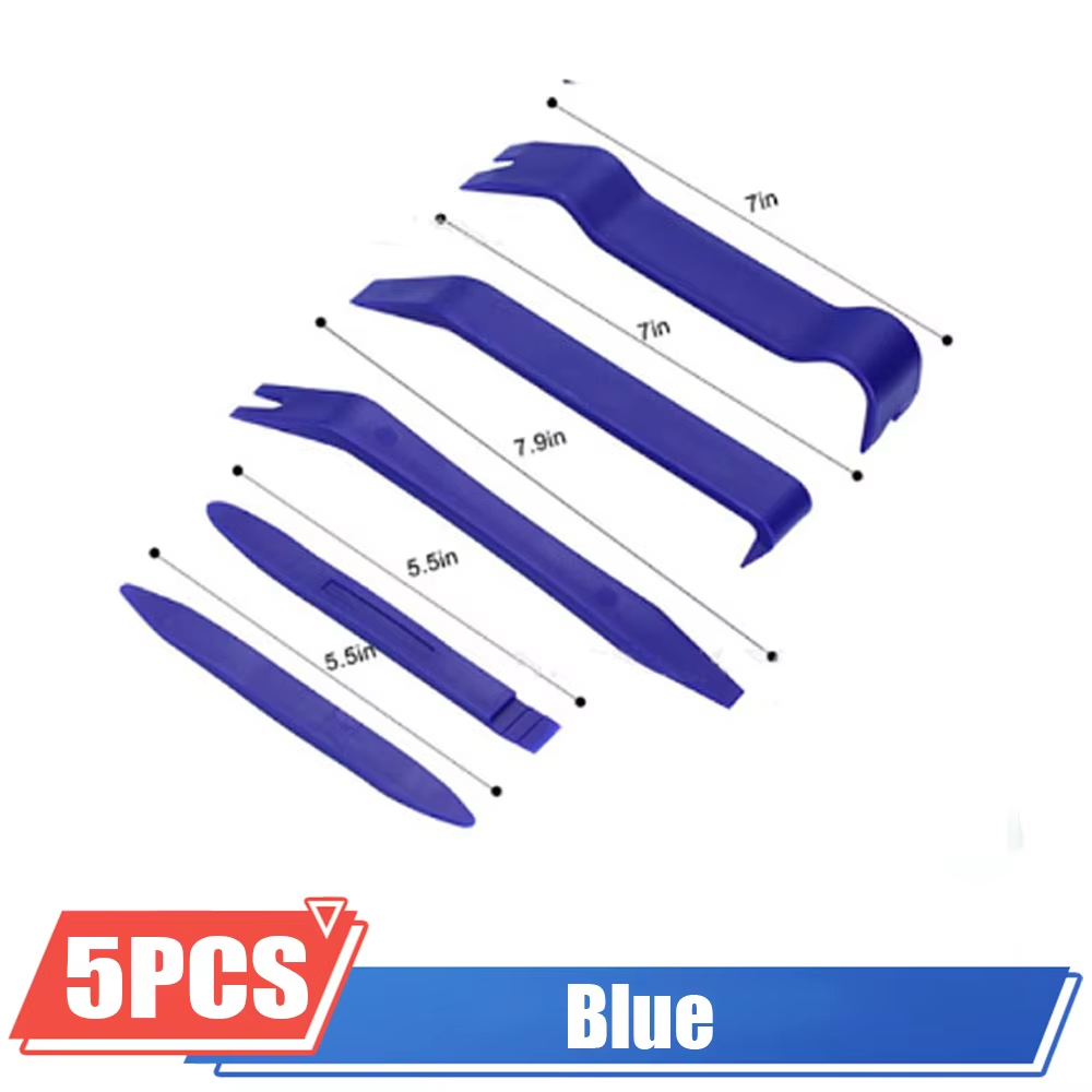 Kit d'Outils de Démontage existent en Plastique, réinitialisation de Porte de Voiture, Garniture de Panneau, Radio, Tableau de Bord, Démontage Audio, Installation, Kit de Conversion, Réparation: Autre