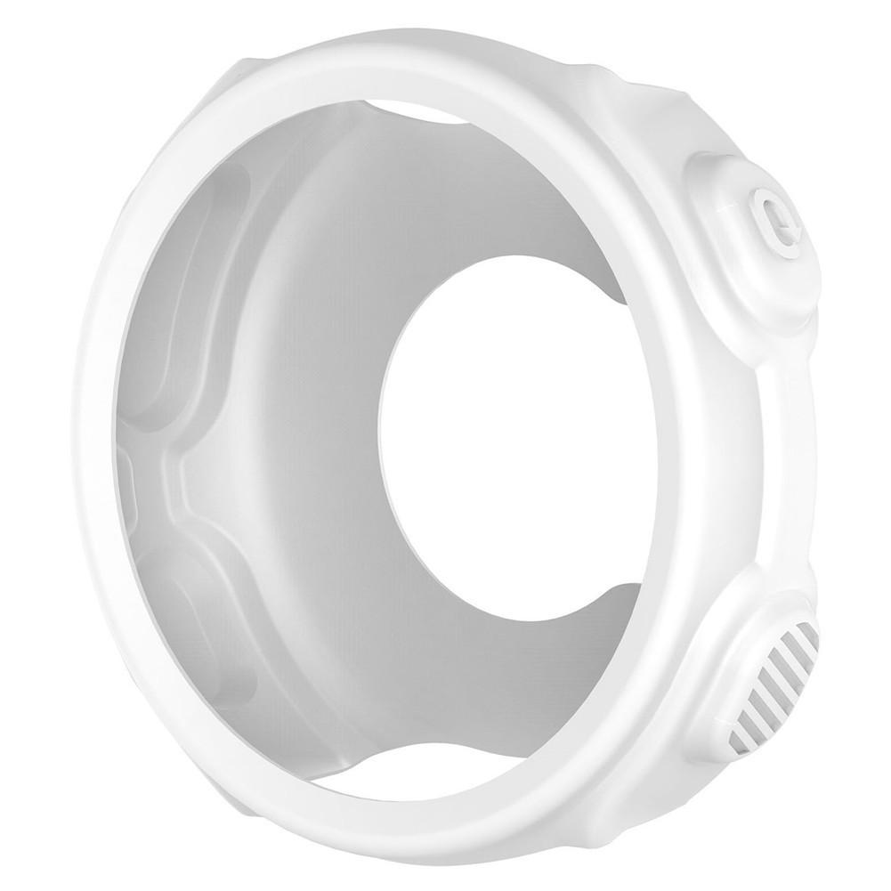 Para Garmin Forerunner 235 funda protectora de reloj para garmin forerunner 735xt funda de pantalla de reloj de muñeca de silicona: White