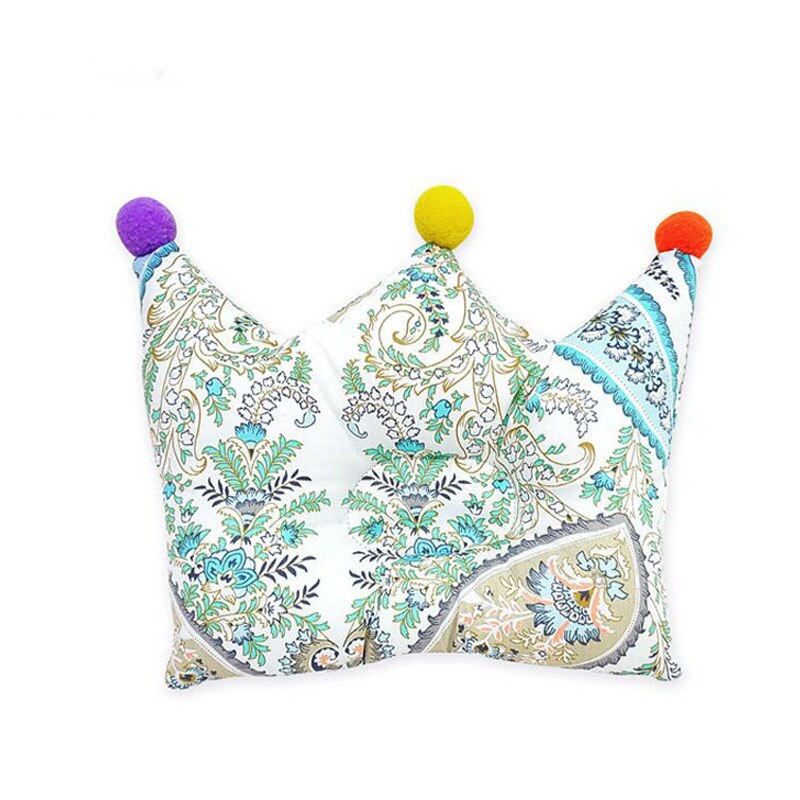 Newborn Baby Anti-header Styling Pillow Cotton Comfort: leaves