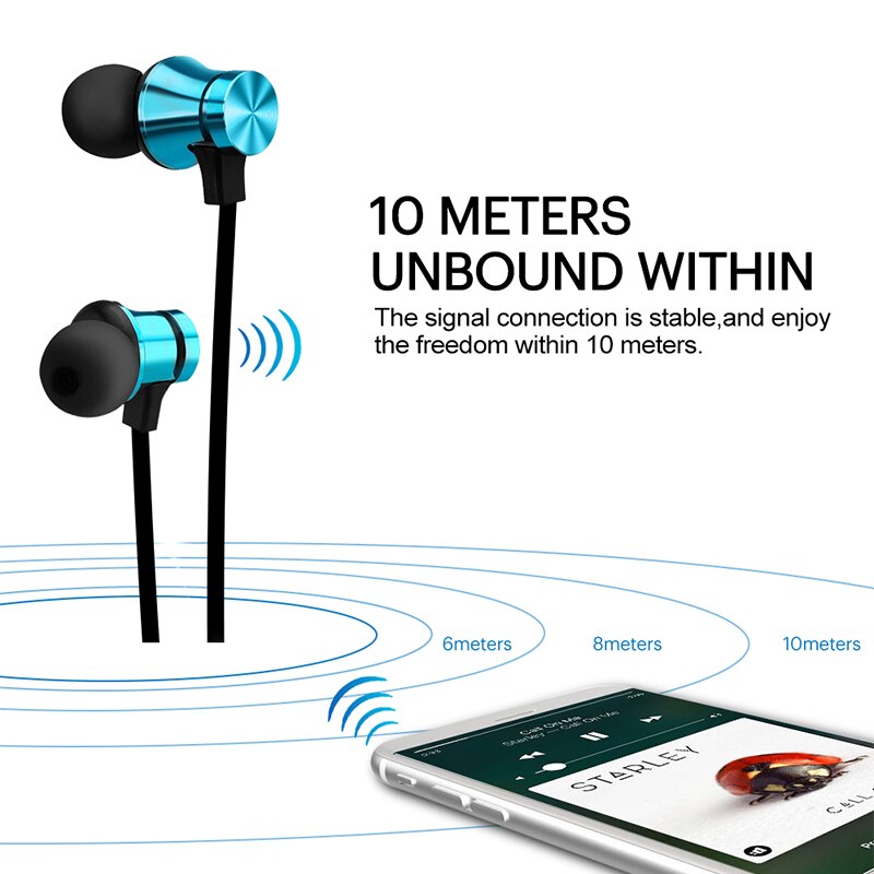 Cordless Wireless Bluetooth Earphone Headphone With Mic Phone Ear Phones For Umidigi A5 Pro F2 Power 3 A3s A3x A3 pro X F1 Play