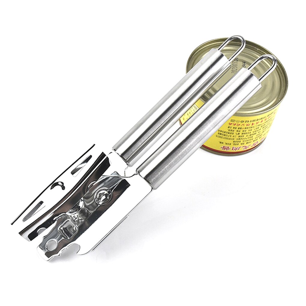 1 pc Stainless steel Can Opener Heavy Duty Tin Can Opener Kitchen Craft Multifunction Can Opener Kitchen Tool