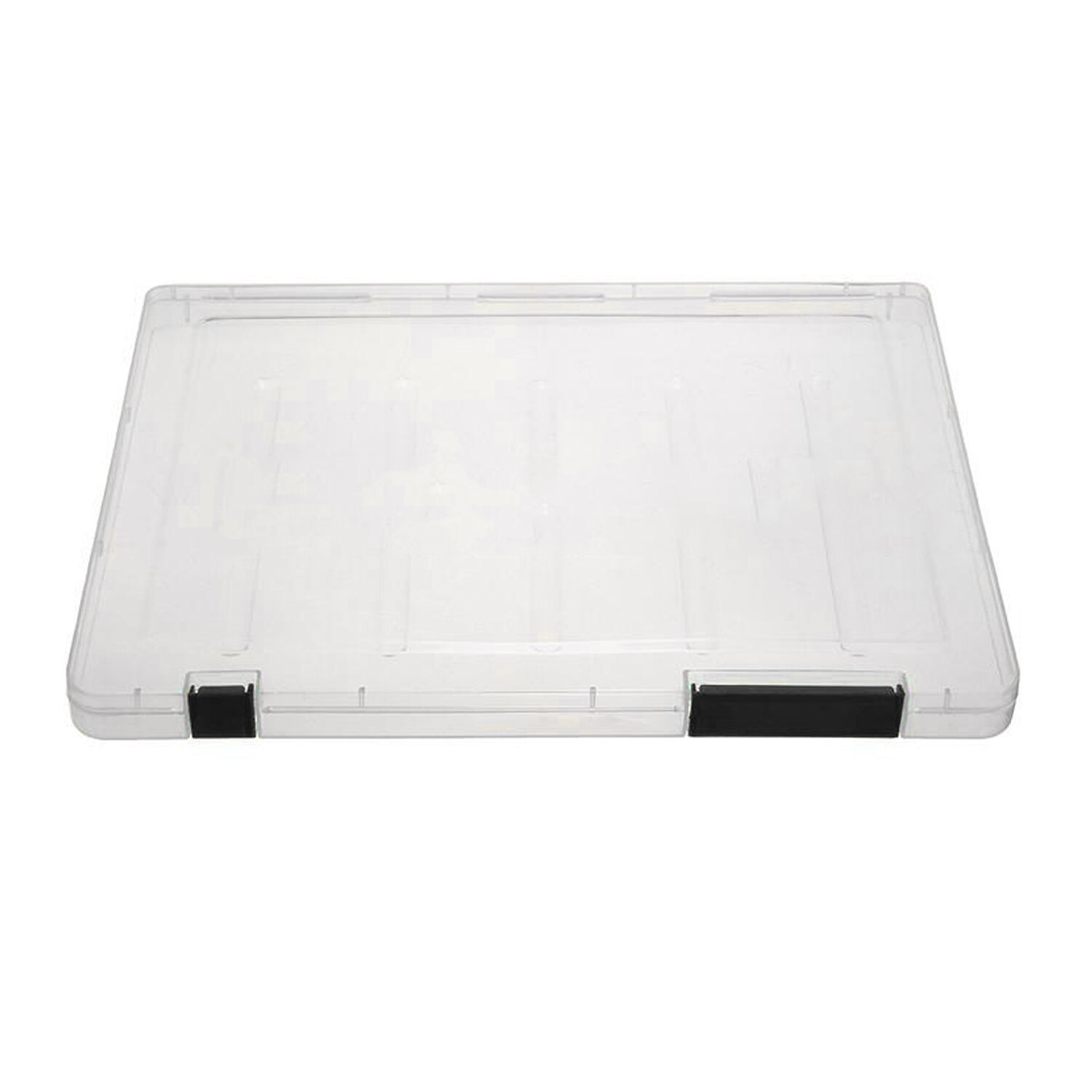 Portable Transparent Plastic A4 Size File Document Storage Case Box Organizer Container for Home Office School Business Supplies