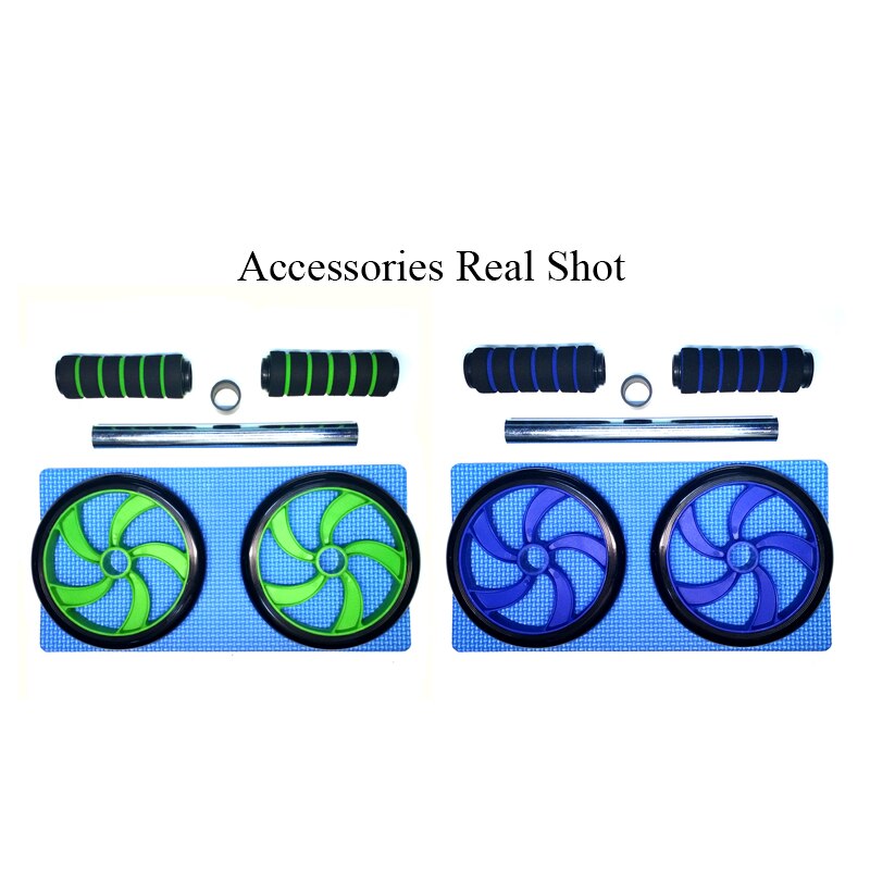 Gym Trainer Ab Roller Training Home Fitness Double Wheel stable Abdominal Power Wheel Abdomen Muscle Exercise Equipment