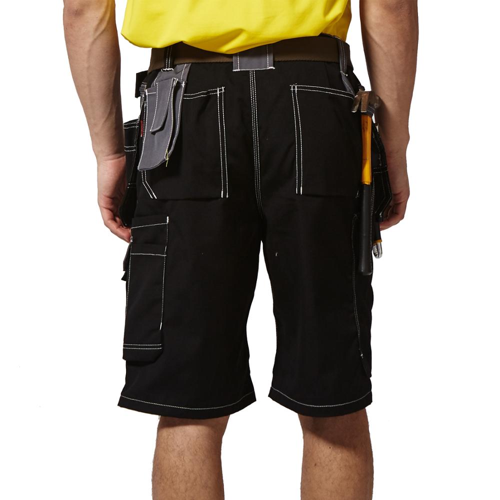 Summer Work Shorts For Men Utility Pockets Work Pants Workwear Trousers