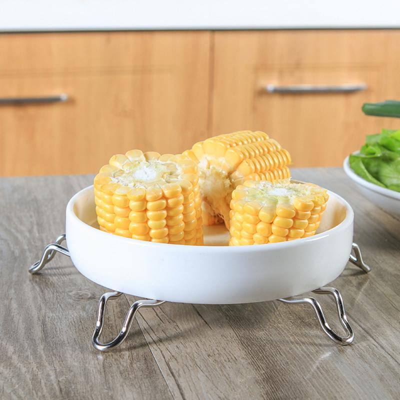 Stainless Steel Steamer Kitchen Cookware Steamer Rack Insert Stock Cooking Steaming Stand Kitchen Heating Supplies