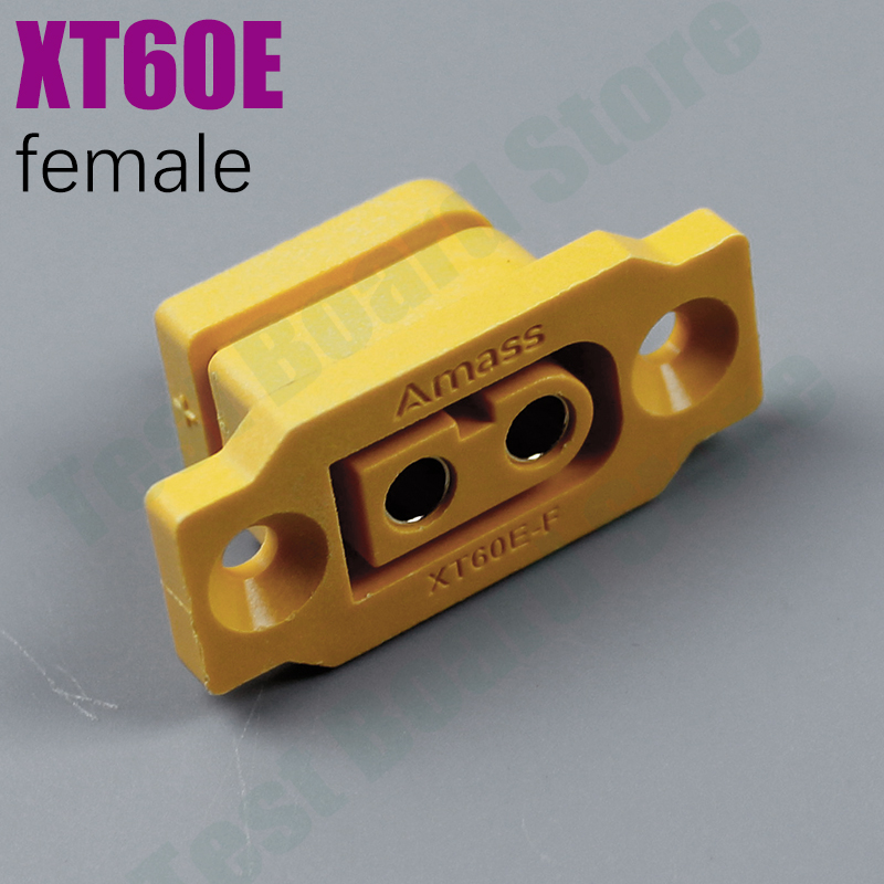 1 Stuk Xt60e Mannelijke En Vrouwelijke Stekker Batterij Aansluiting Adapter Messing Vernikkelde Power Connector, Geschikt Voor Rc: Donkergrijs