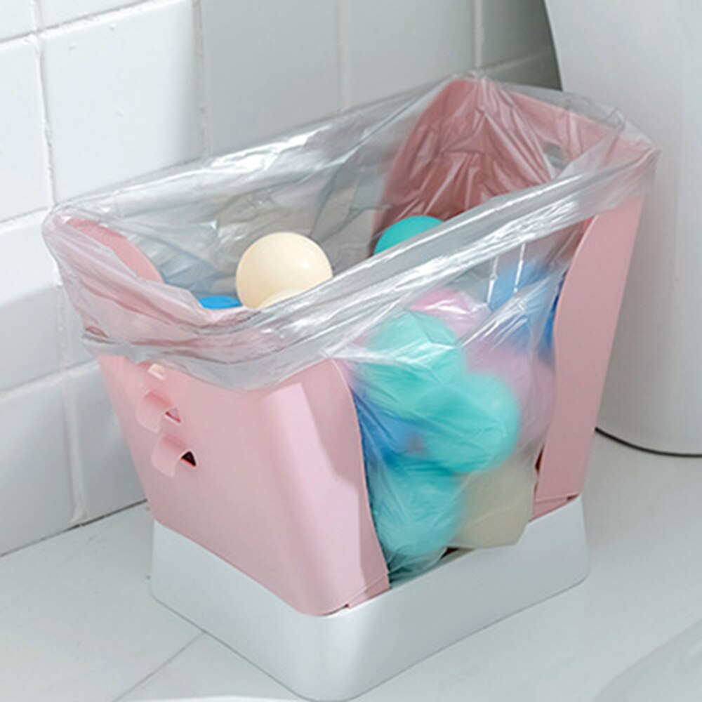 Kitchen Trash Bin Adjustable Rubbish Garbage Bucket For Home Office Living Room Car Household Dustbin Trash Can Container