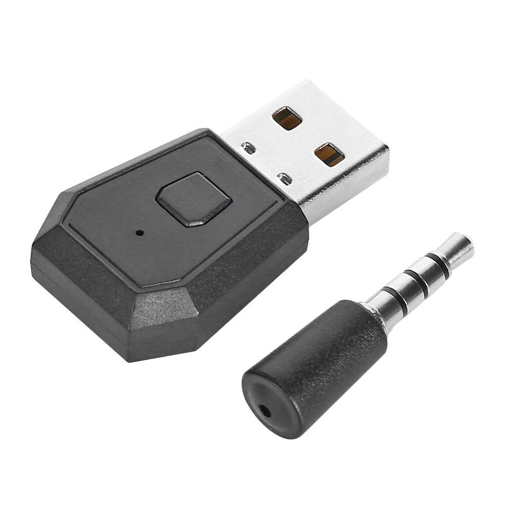 Adaptador inalámbrico compatible con Bluetooth para consola PS4, receptor de sonido USB 4,0, 3,5mm, accesorios de mando