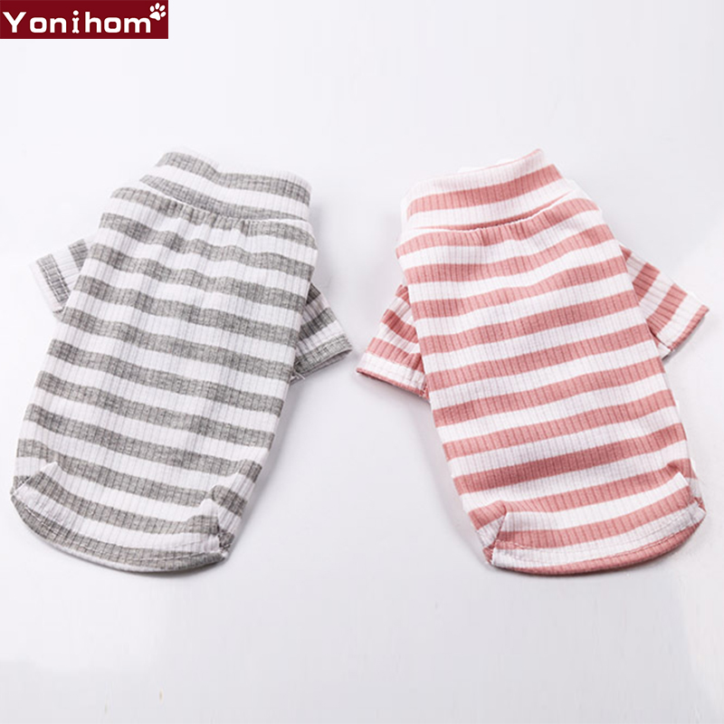 Ropa elástica de algodón para perros ropa de mascotas para verano, Primavera, ropa para perro barata, ropa suave para perros, Chihuahua, ropa para mascotas