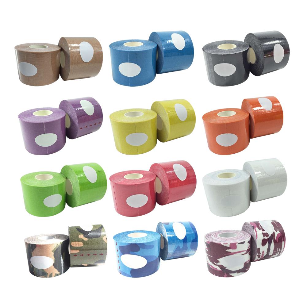 Kestävä urheilullinen itseliimautuva teippi urheilu itseliimautuva elastinen side kääreteippi elastoplasti polvipehmusteisiin
