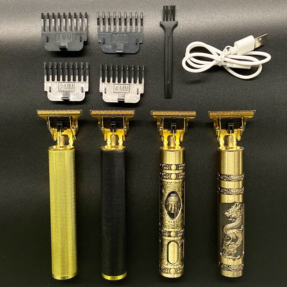 Hair Clippers Barber Haircut Sculpture Cutter Rechargeable Razor Trimmer Adjustable Cordless Edge for Men