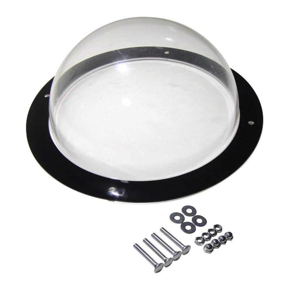 Semicircular cover pet fence window dog fence windows transparent view top pet peep fence MJ070109