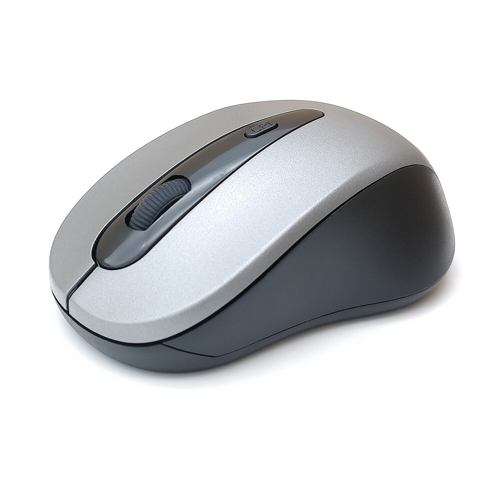 Draadloze Muis Gamer Computer Muis Draadloze Gaming Muis Ergonomische Mause 2.4Ghz Usb Optical Game Muizen Voor Computer Pc Laptop: Grijs