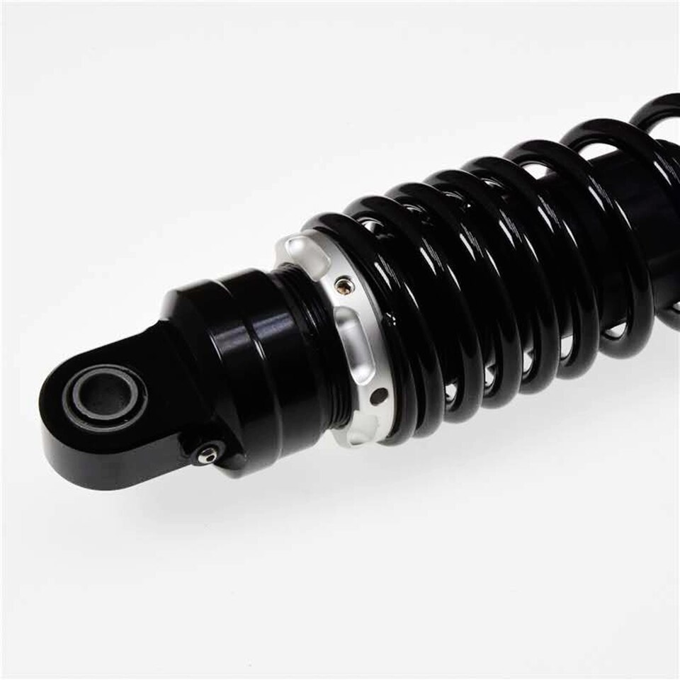 Amortiguador de aire trasero ajustable para motocicleta, suspensión trasera para Honda, Yamaha, Kawasaki, Suzuki, color negro, 270mm-360mm, 1 unidad