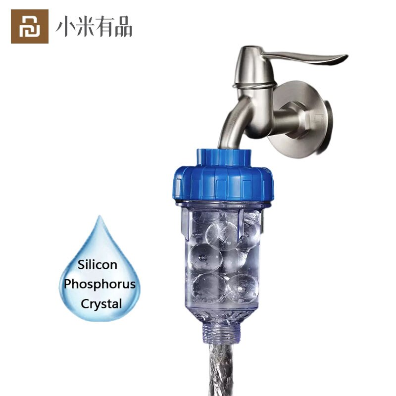 Youpin Submarine Water Softener Faucet Filter Apply To Wash Machine Dishwasher Shower Automatic Water Stop Home Soft Clothing