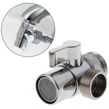 Schakelaar Kraan Adapter Aanrecht Splitter Omschakelklep Water Tap Connector Voor Wc Bidet Douche Kichen Accessoires