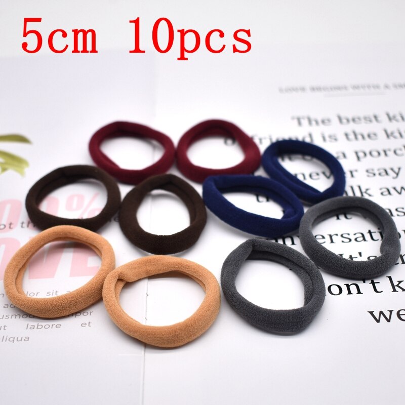 Nuovo 100 pz/lotto Le Ragazze di Colori Della Caramella di Nylon 3 CENTIMETRI di Gomma Bande di Sicurezza Dei Bambini Fasce Elastiche Dei Capelli Coda di Cavallo Titolare Dei Capelli Dei Bambini accessori: 16