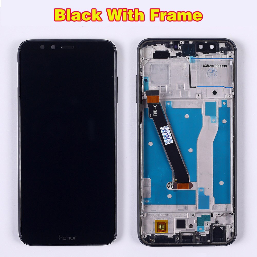 Huawei LCD Display Für Huawei Ehre 9 Lite 5,65 zoll Touch Screen Digitizer Montage Ehre 9 Jugend Rahmen Kostenlose Tools