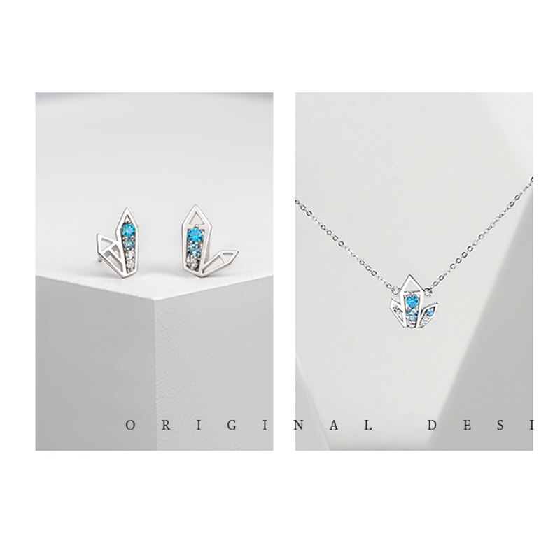 Thaya Ijs Weelderige Prachtige Sieraden Sets 100% 925 Sterling Zilver Zircon Ring Ketting Sets voor Vrouwen Sieraden: Ice Lush Sets