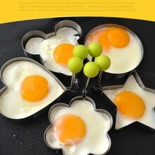 1pc søde omeletter omelet æg stegning skimmel stegt æg shaper ring børn elsker morgenmad madlavning værktøj køkken tilbehøregg skimmel