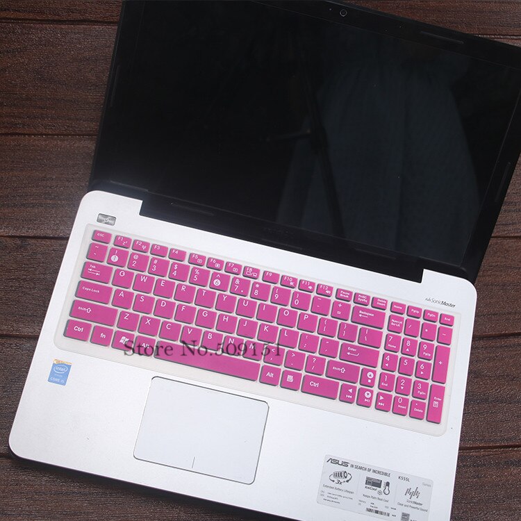 17 inch Laptop keyboard Cover Protector For Asus ROG Strix GL702VS GL702vm Gl702vi gl702zc GL702VT GL702 GL502VS 17.3&quot;: Rose