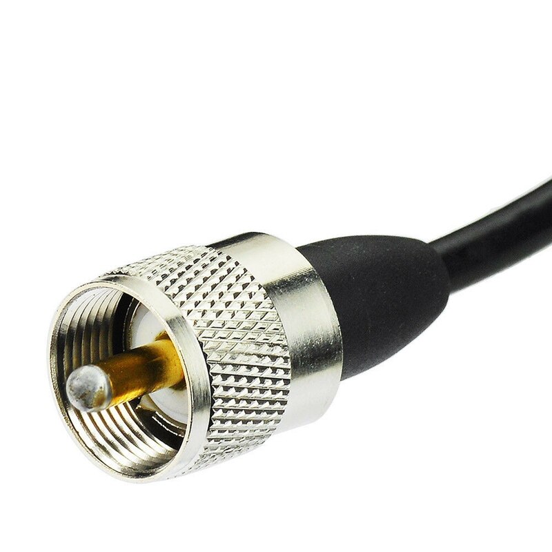 Dual Band VHF UHF 143MHz 444MHz Car CB Mobile Radio PL-259 Magnetic Base Antenna