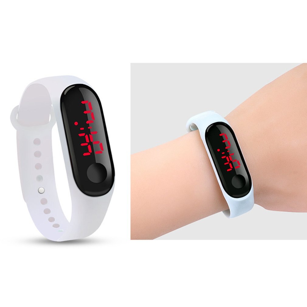 Simple women watch Hand Ring Watch Led Sports Electronic Watch Reloj deportivo para mujer men watches