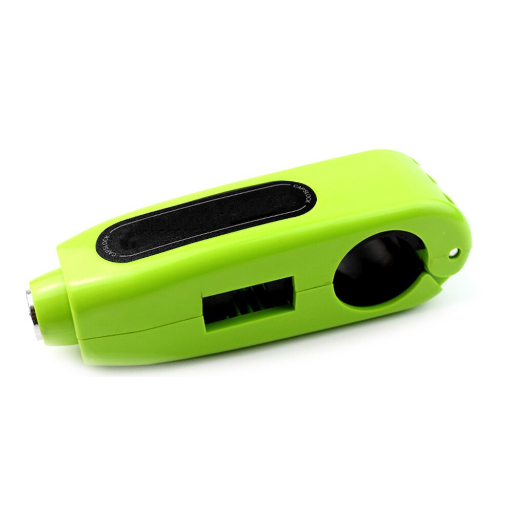 Draagbare Praktische Multi-Functionele Duurzame Motorfiets Rem Gaspedaal Grip Scooter Stuur Anti Diefstal Bescherming Sloten: green