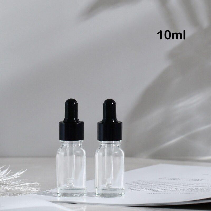 1 Pcs 5 Ml-100 Ml Lege Amber Clear Dropper Flessen Etherische Olie Druppel Aromatherapie Vloeibare Reagens Pipet hervulbare Fles