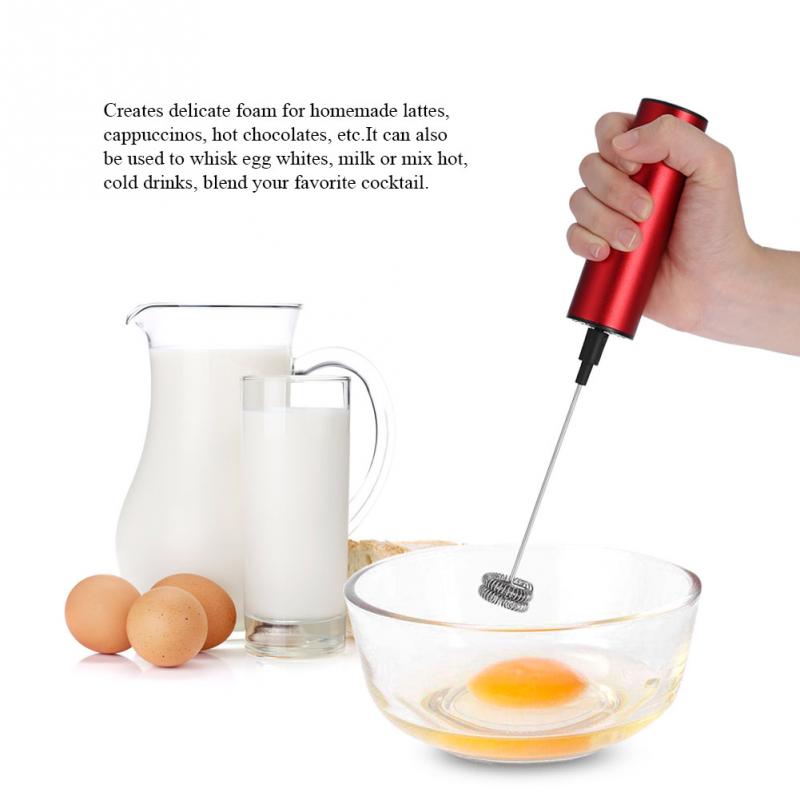 Espresso Machine Electric Handheld Blender Mixer Maker Frappe Milk Frother Agitator Kitchen Tool