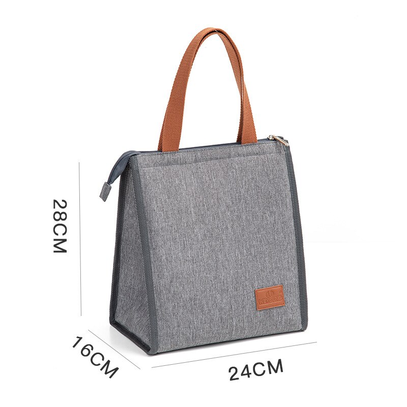 Korean Version of Portable Insulation Bag Work Meal Bolsa Aluminum Foil Thickened Lunch Lunch Bag Fresh-keeping Picnic Sac A Dos: E