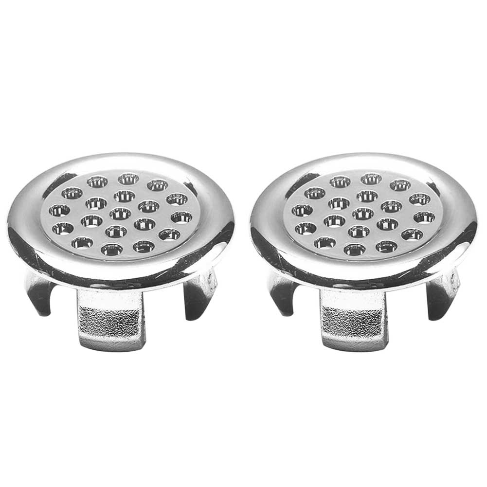 Bathroom Basin Sink Overflow Round Ring Chrome Trim ceramic pots Overflow ring Replacement Decoration