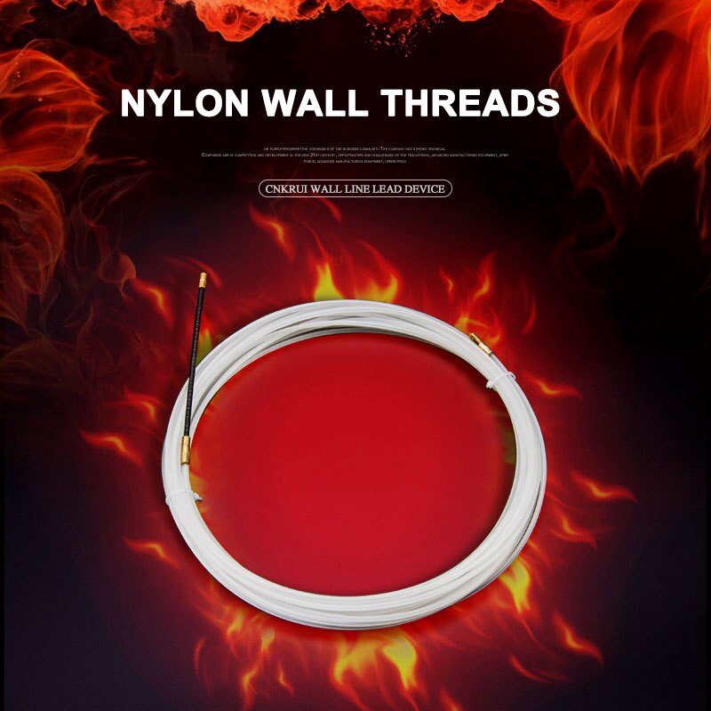 Nylon Wire Cable Electrical Fish Tape Puller Extractor Guide Device for Electrician