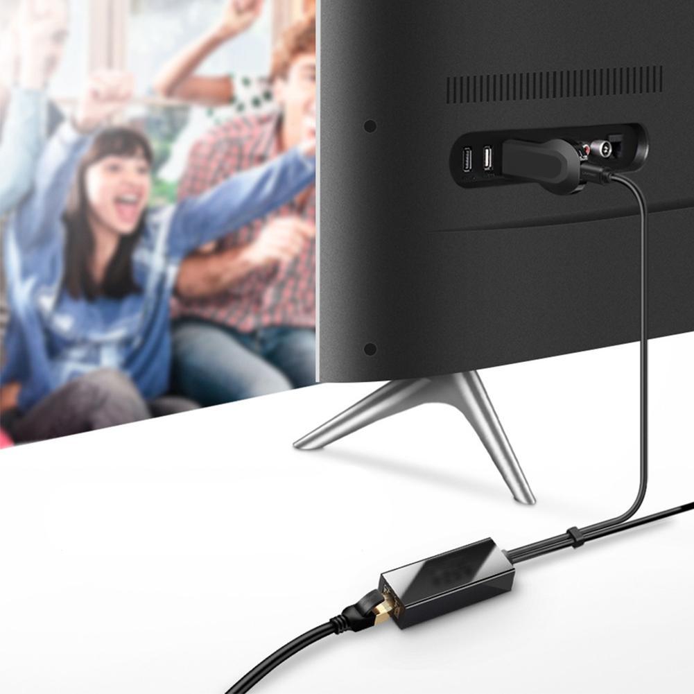 Ethernet Adapter Voor Chromecast Usb 2.0 Naar RJ45 Voor Google Home Chromecast 2 1 Ultra Audio Fire Tv Stick Micro usb Netwerkkaart