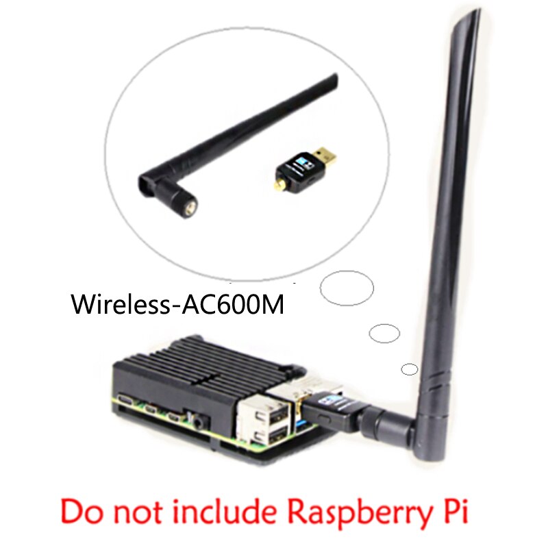 Raspberry Pi 5dbi USB AC600M Antenna wireless