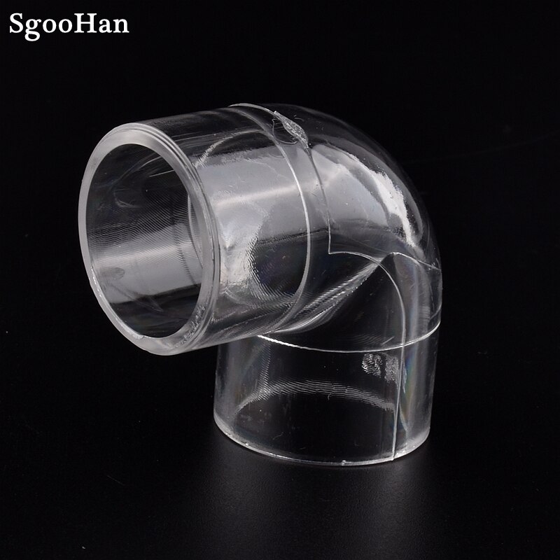 1pc Acryl Rohr Aquarium Aquarium Stecker Plexiglas Wasser Versorgung Rohr Ellenbogen Gelenke Garnelen Nano Wasser Panzer 3 Weg t Gelenke: Durchmesser 20mm(1pc) / 90 Grad Ellbogen