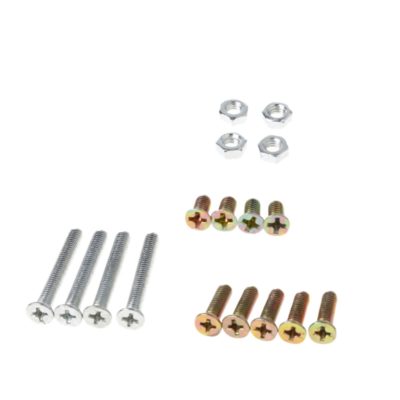 Aluminum Router Table Insert Plate w/ 4 Rings Screws For Woodworking Benches