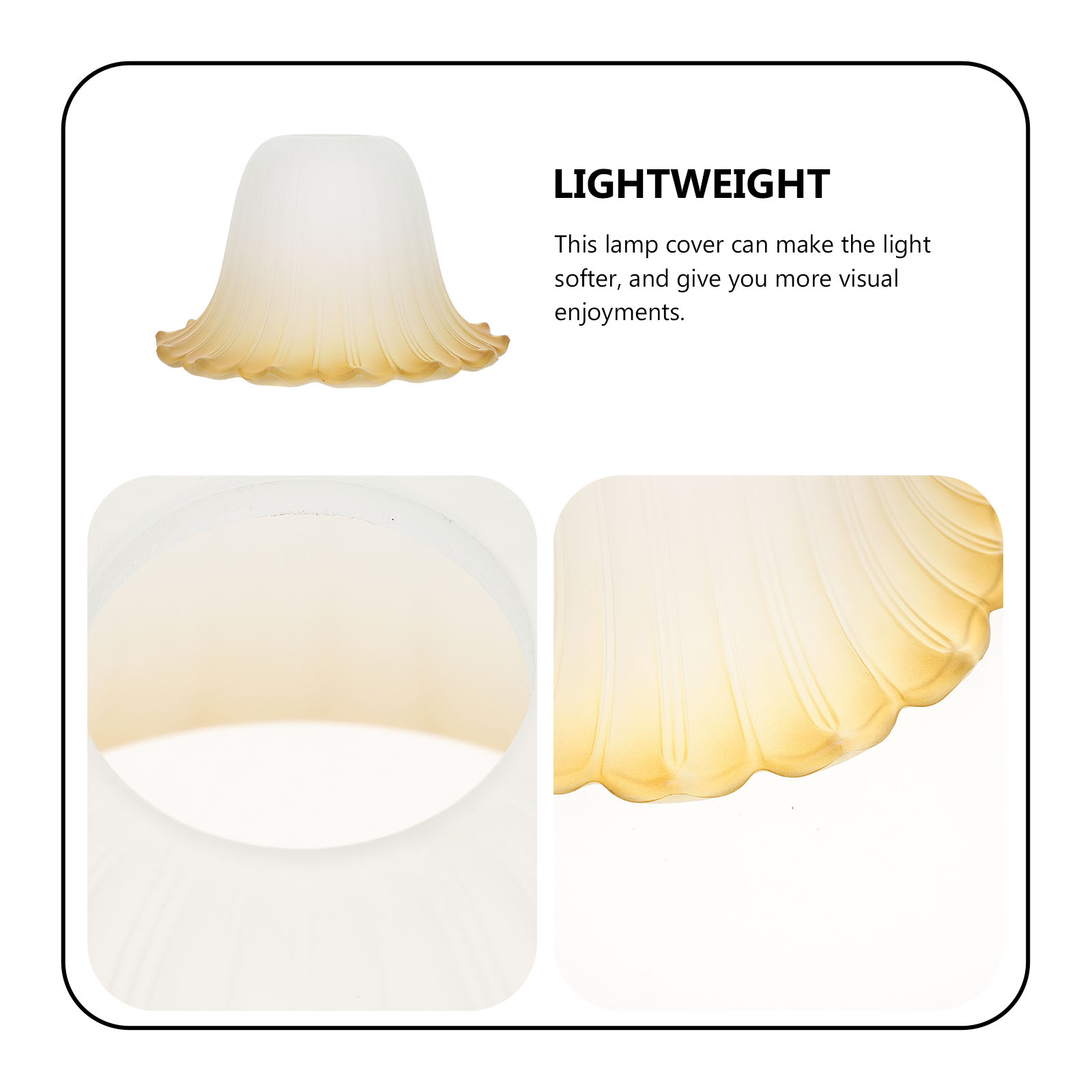 Lights Canopy Modern Chandelier Lamp Shade Glass Chandelier Canopy Cover