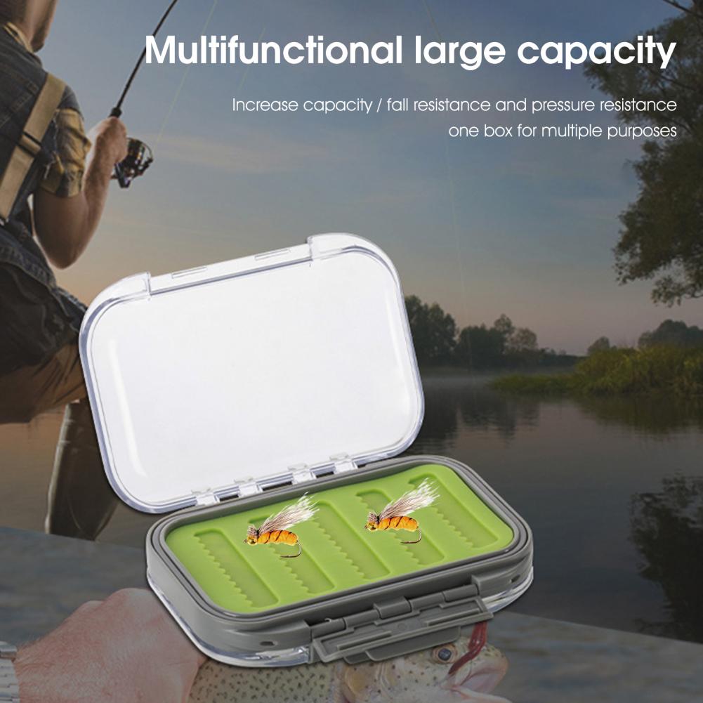 Double Sided Lure Hook Box Anti-Collision Fishing Equipment Widely Used Fishing Bait Box for Fishing