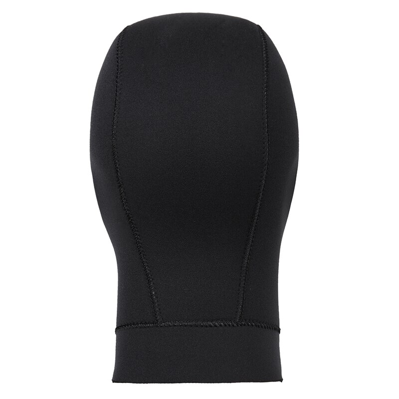 Capucha de buceo de neopreno de 3mm con hombro, equipo de esnórquel, sombrero protector para el cabello, gorro de natación de invierno, traje de buceo cálido, pesca submarina