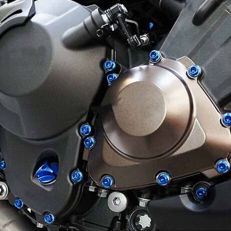137Stck Universal- Motorrad Verkleidung Bolzen Schraube Verschluss Fixierung Bausatz Verschluss Clips Schraube Muttern
