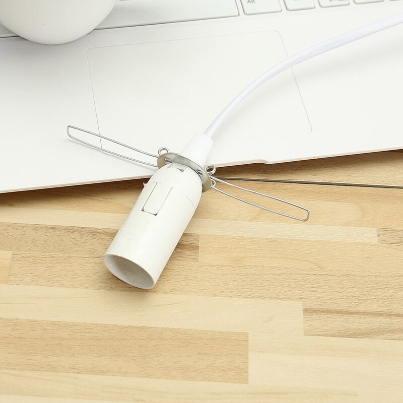 1.8m netledning kabel  e14 lampefødder eu stik med kontakt tråd til vedhæng led pære  e14 hanglamp suspension fatningsholder
