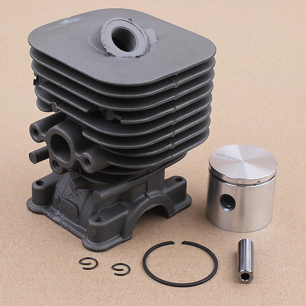 35mm Cylinder Piston Rings Pin Kit For Husqvarna 124L 125R 128R Lawn Mower String Trimmer Bursh Cutter Spare Parts