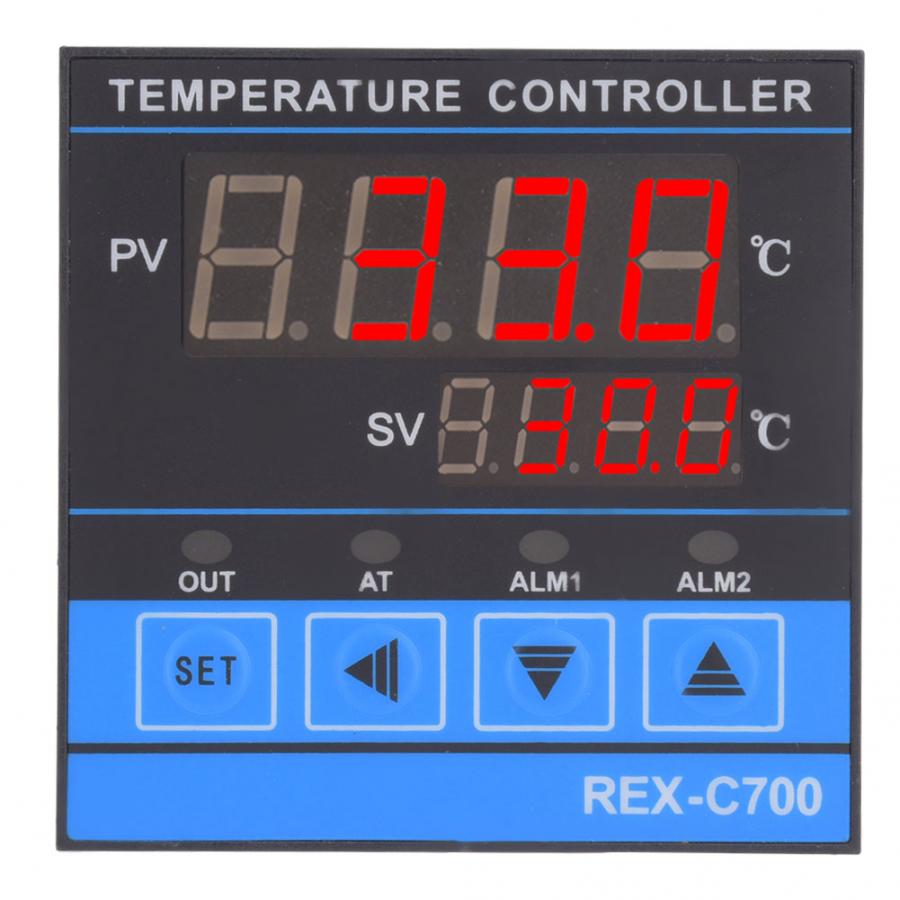 High Digital Temperature Controller High Accuracy PID Control RELAY+SSR Output 0-400 Degree