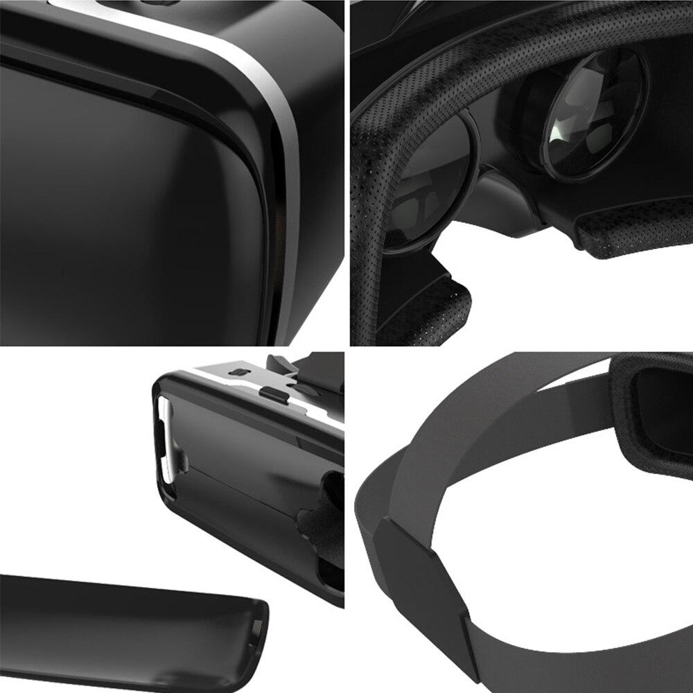 Originele Vr Shinecon 6.0 Virtual Reality Bril Kartonnen Vrbox Helm Voor 4.3-6.0 Inch Smartphone Met Draadloze Controller