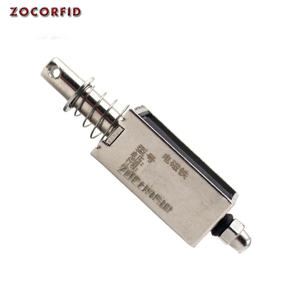 0630B Easy Operation Open Frame Actuator Linear Durable Push Pull Tools Solenoid Electromagnet Mini Electric Magnet DC Through T