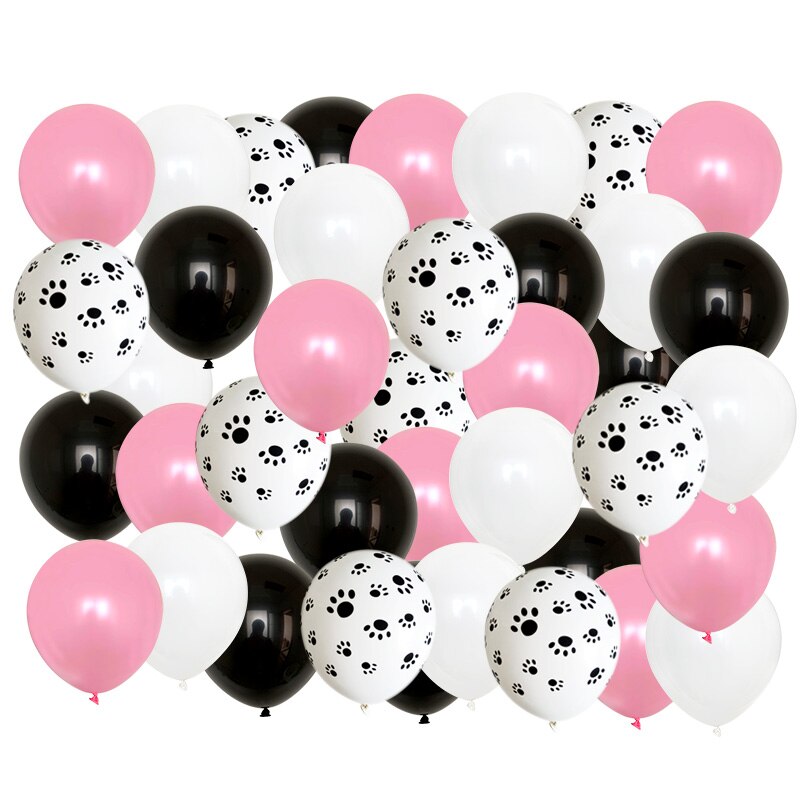40 stk mix 12 '' kæledyr hund pote latex balloner dyr tema fest indretning børn klassisk legetøj globos helium luft oppustelige bolde forsyning: Camouflage