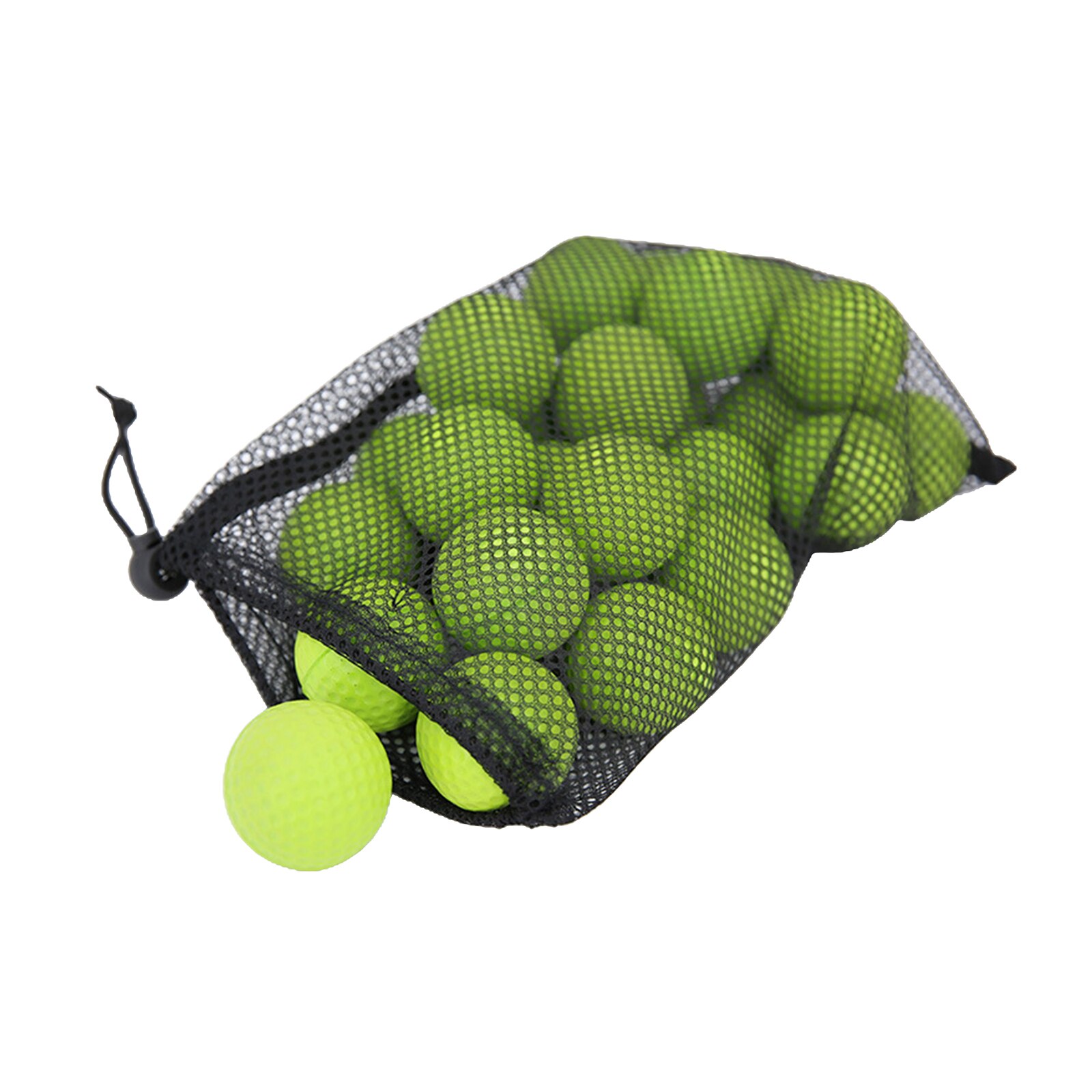 24 sztuk piłeczki robić gry w golfa zielona gąbka elastyczne szkolenia piłki golfowe